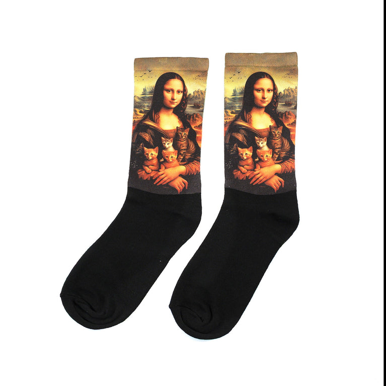 Арт чорапи – "Classical Cats Edition - Meow"