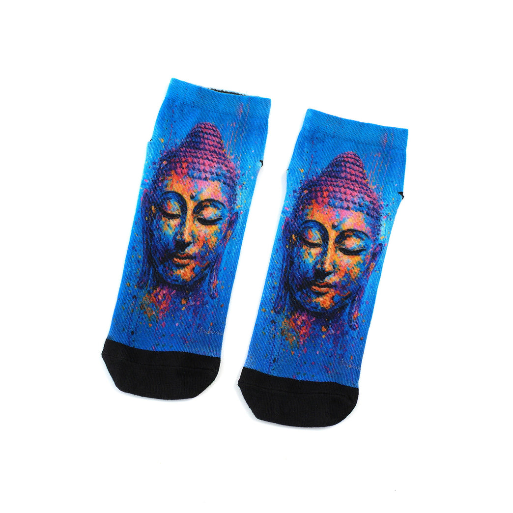 Lustige Socken „Zen-Schritt“