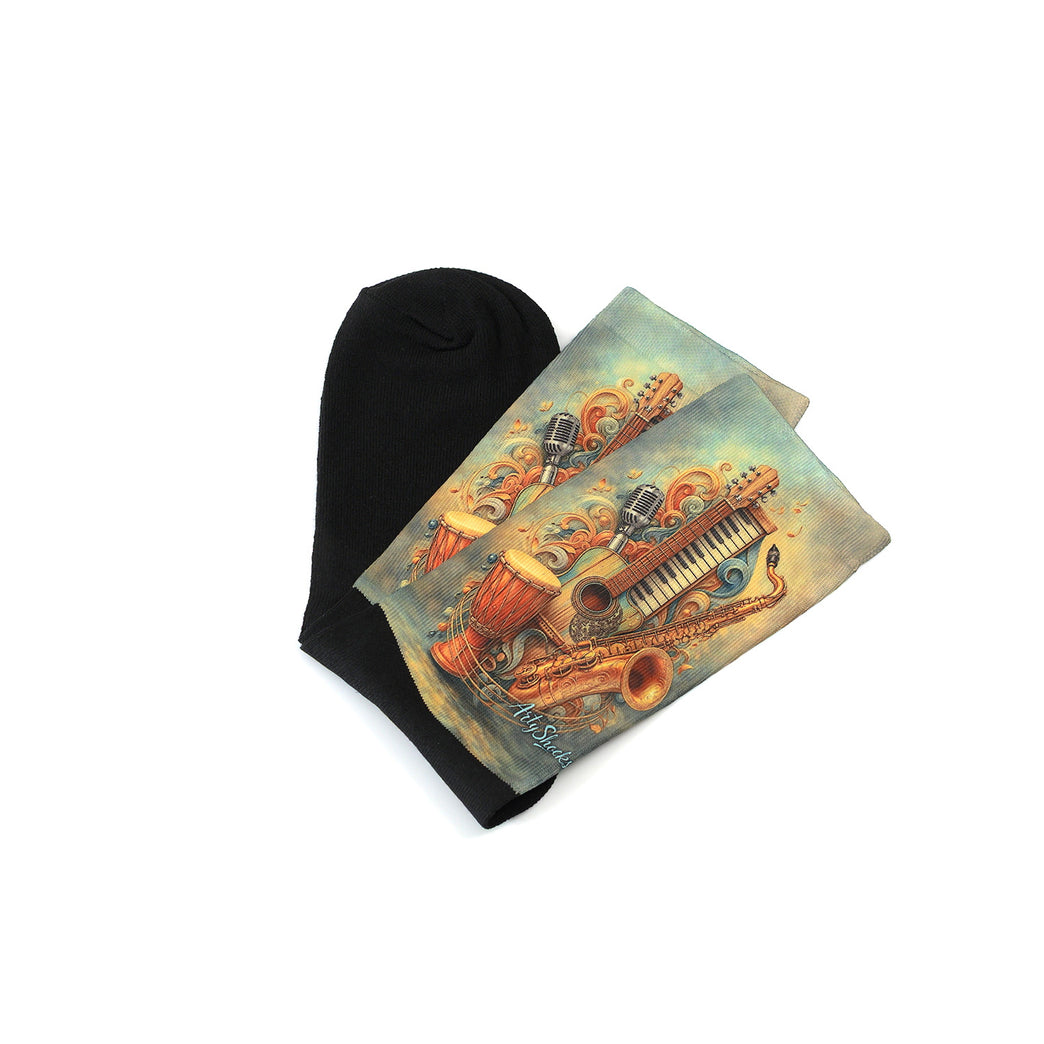 Kunstsocken „Musikalische Seele“ – Jam Session
