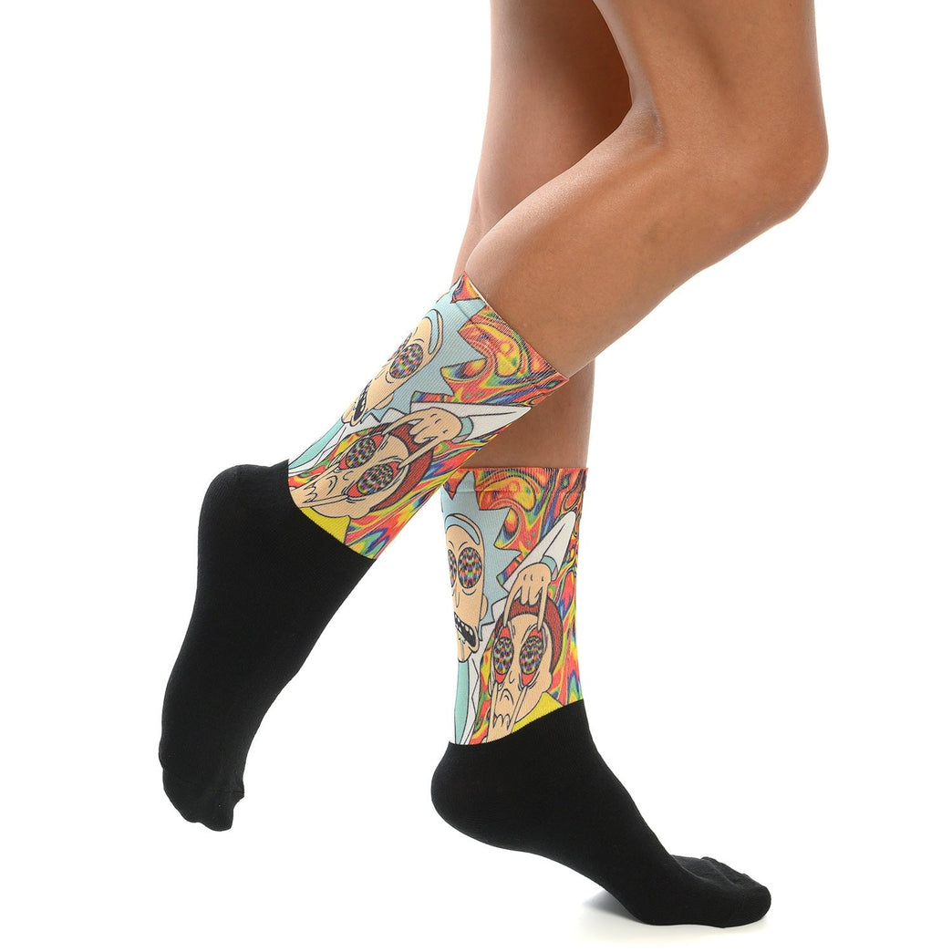 Забавни чорапи с уникален принт, идеални за подарък и ежедневен стил. Модерни чорапи от Artyshocks.bg.