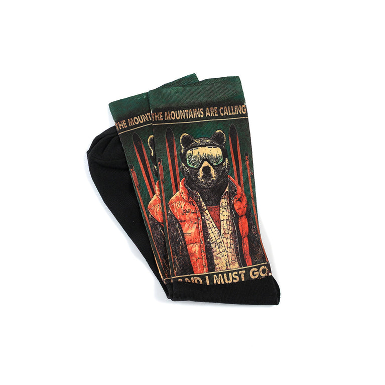 Забавни чорапи – „Мечка скиор: Събуди звяра в себе си“