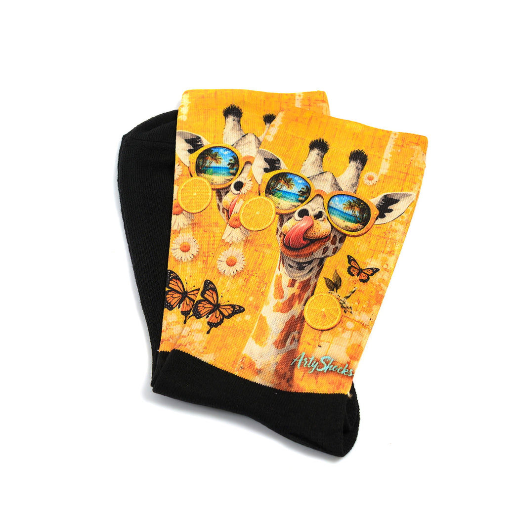 Fun Socks - Summer Mood: Vitamin D Giraffe