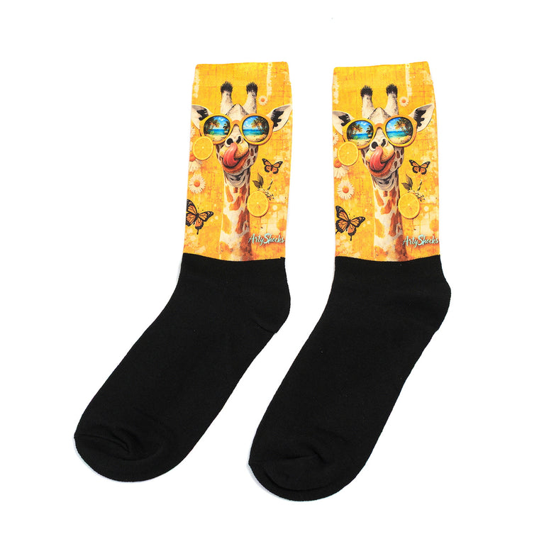 Fun Socks - Summer Mood: Vitamin D Giraffe