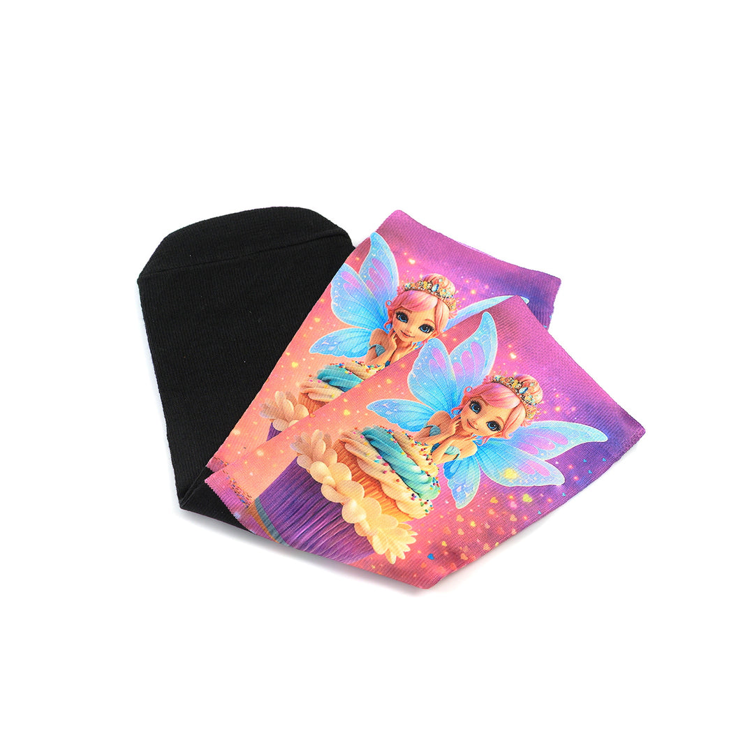 Lustige Socken „Fee Muffinchen“