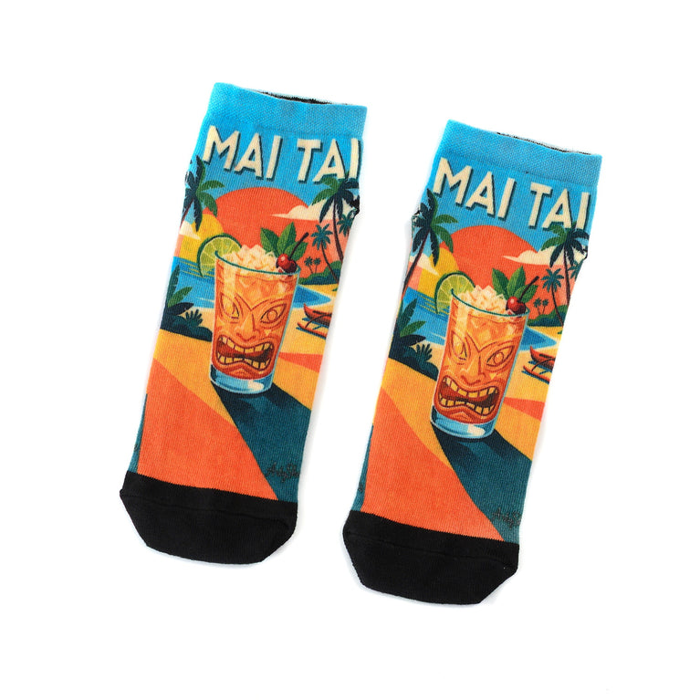 Retro-Kunstsocken „Mai Tai Mood“