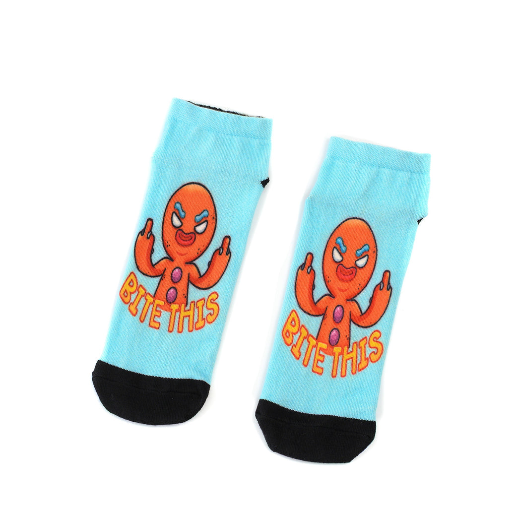 Lustige Socken „Iss das“