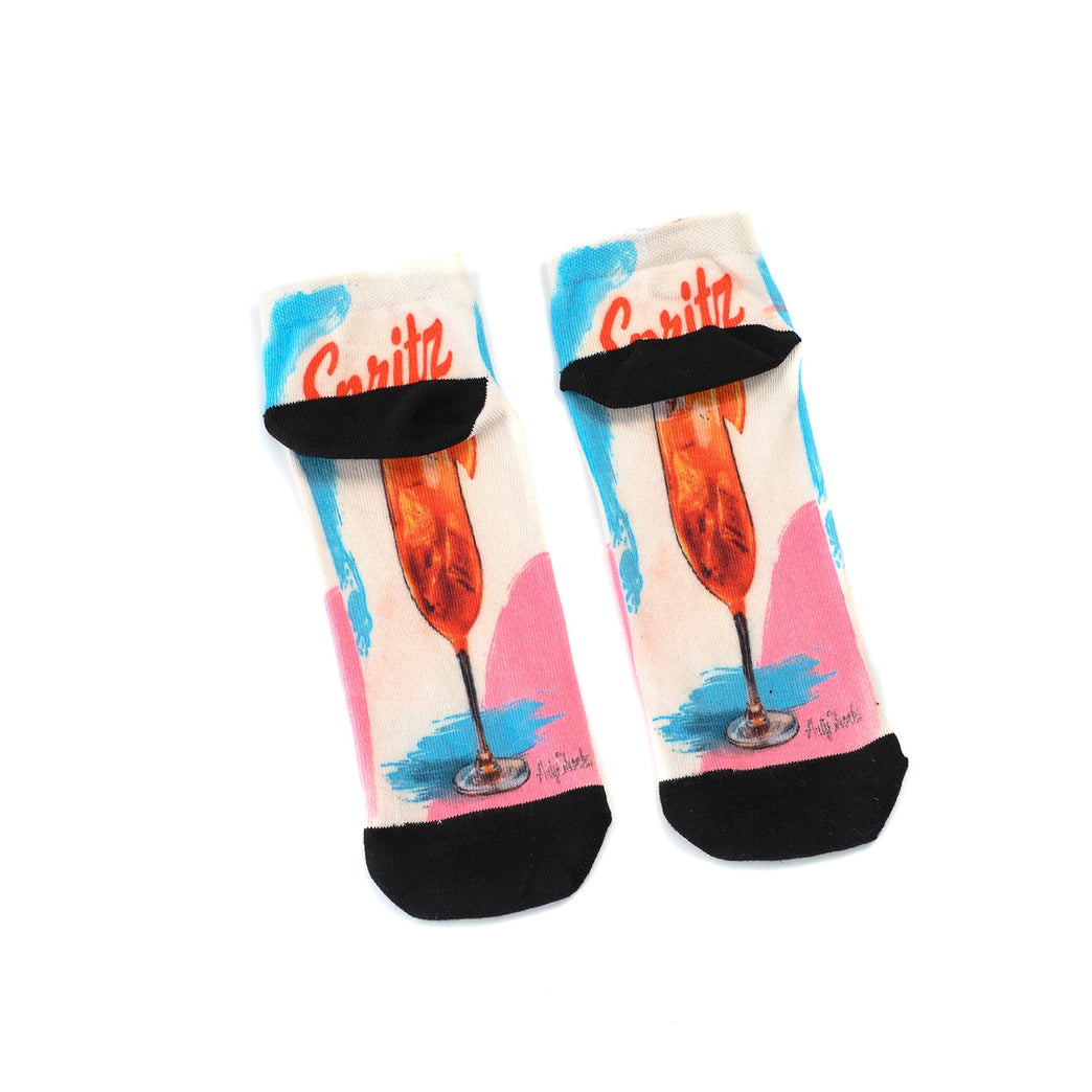 Lustige Socken „Spritz Time“
